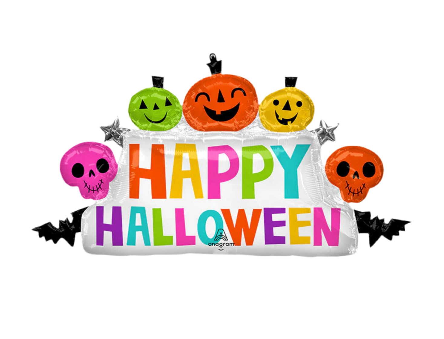 Anagram 39" Happy Halloween Foil Balloon